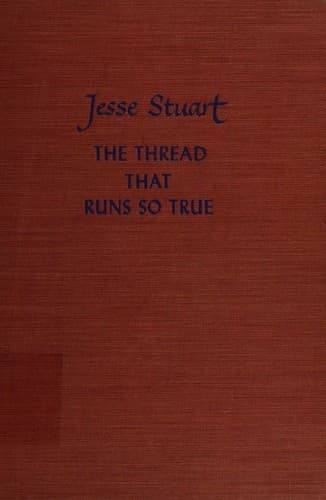 Tapa de The thread that runs so true