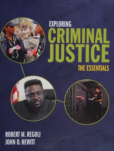 Tapa de Exploring criminal justice