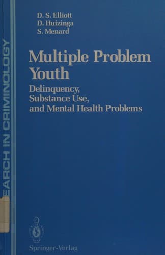 Tapa de Multiple problem youth