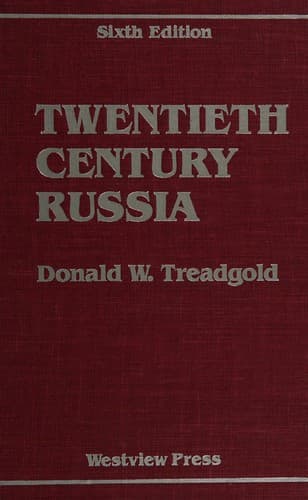 Tapa de Twentieth century Russia