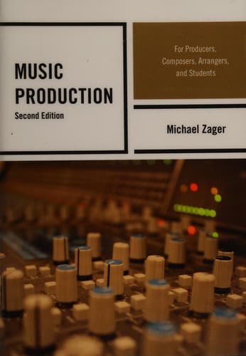 Tapa de Music production