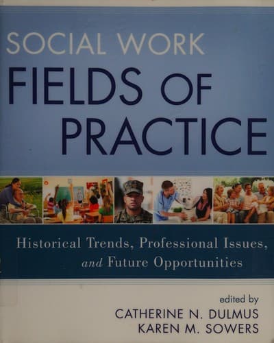 Tapa de Fields of social work practice
