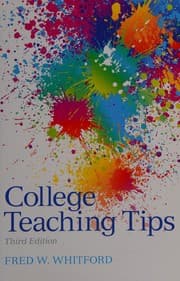Tapa de College teaching tips