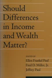 Tapa de Should differences in income and wealth matter?