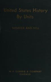 Tapa de United States history by units