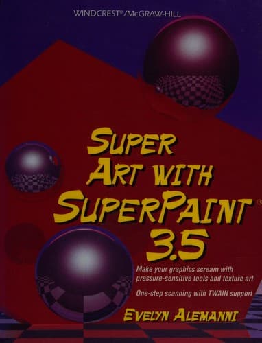 Tapa de Super art with SuperPaint 3.5
