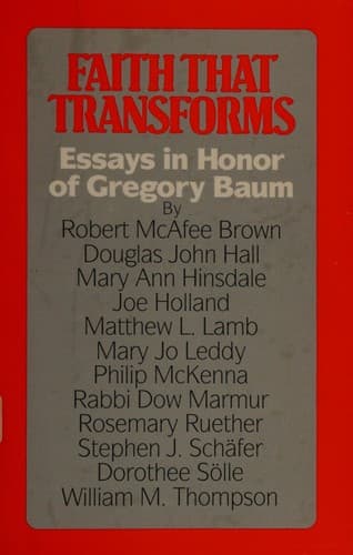 Tapa de Faith that transforms