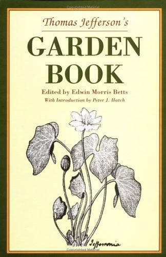 Tapa de Thomas Jefferson's Garden Book