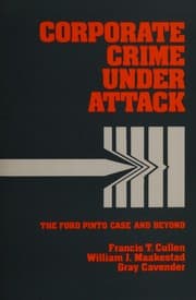 Tapa de Corporate Crime Under Attack