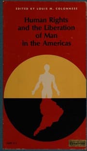 Tapa de Human rights and the liberation of man in the Americas