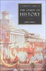 Tapa de Student's Guide to History