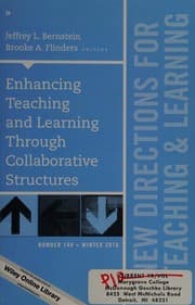 Tapa de Enhancing teaching and learning through collaborative structures