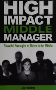 Tapa de The high-impact middle manager