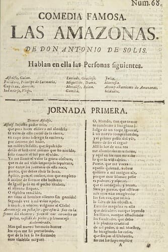 Tapa de Las amazonas