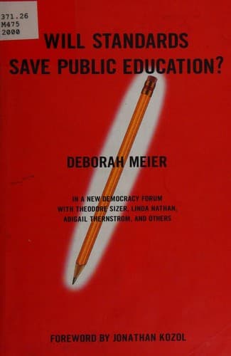 Tapa de Will standards save public education?