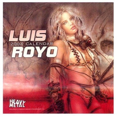 Tapa de Luis Royo 2004 Calendar