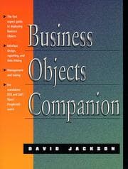 Tapa de Business objects companion