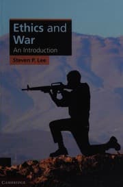 Tapa de Ethics and war