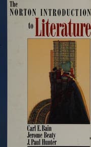 Tapa de The Norton introduction to literature--fifth edition