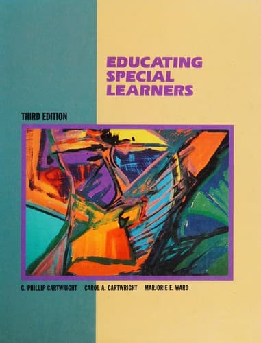 Tapa de Educating special learners