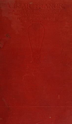 Tapa de César Franck