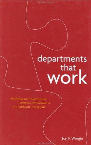 Tapa de Departments that Work
