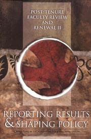 Tapa de Post-tenure faculty review and renewal II