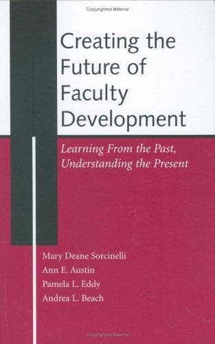 Tapa de Creating the future of faculty development