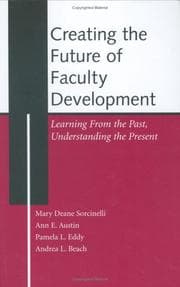 Tapa de Creating the future of faculty development
