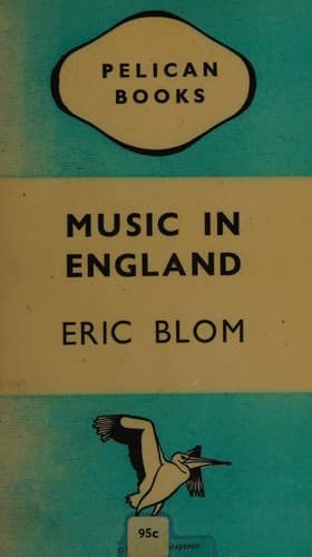 Tapa de Music in England