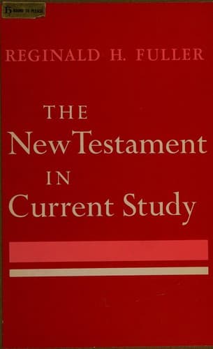 Tapa de The New Testament in current study