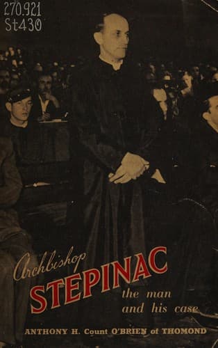 Tapa de Archbishop Stepinac