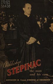 Tapa de Archbishop Stepinac