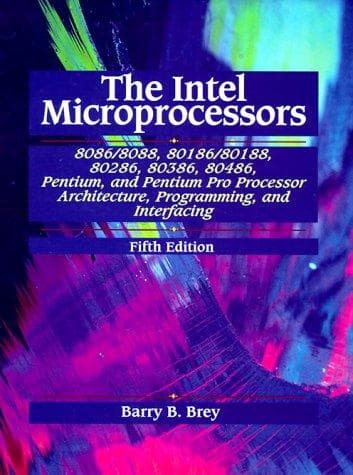 Tapa de The Intel microprocessors