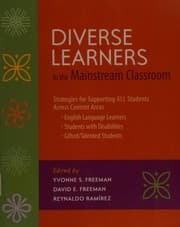 Tapa de Diverse learners in the mainstream classroom
