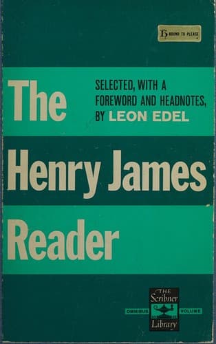Tapa de The Henry James reader
