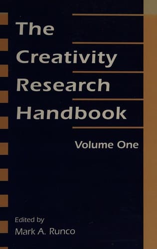 Tapa de The Creativity Research Handbook (Perspectives on Creativity)