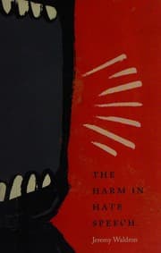 Tapa de The harm in hate speech