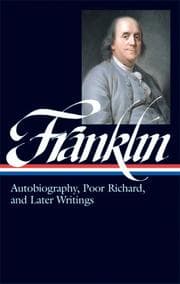 Tapa de Autobiography / Poor Richard / Later Writings