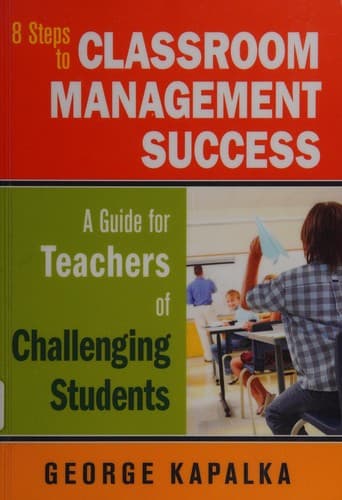 Tapa de 8 steps to classroom management success
