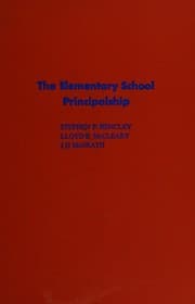 Tapa de The elementary school principalship