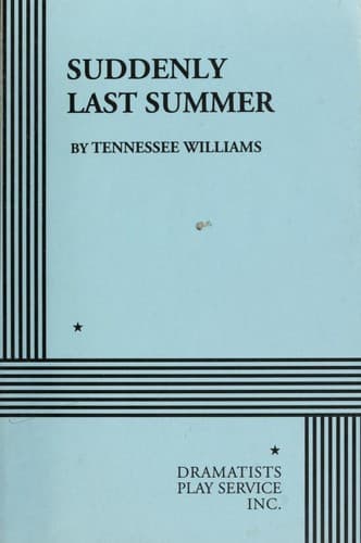 Tapa de Suddenly last summer