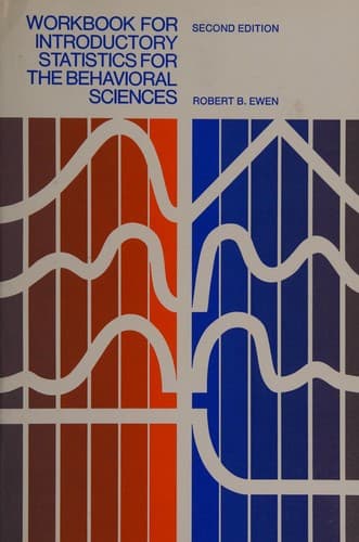 Tapa de Workbook for Introductory statistics for the behavioral sciences
