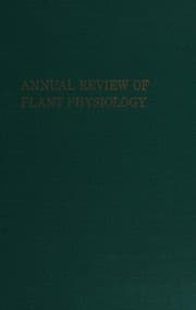 Tapa de Annual review of plant physiology