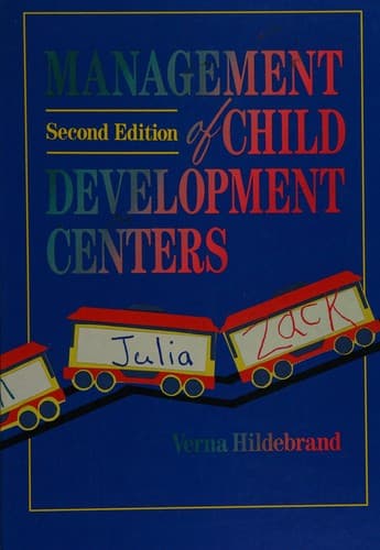 Tapa de Management of child development centers