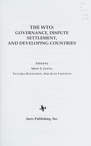 Tapa de The WTO