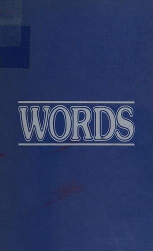 Tapa de Words