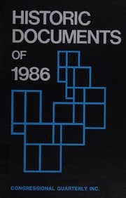 Tapa de Historic Documents of 1986 (Historic Documents)