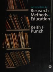 Tapa de Introduction to research methods in education