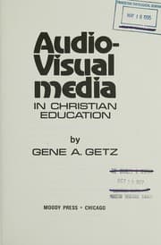 Tapa de Audiovisual media in Christian education